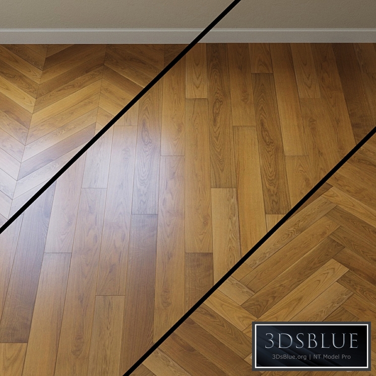 Parquet board Karelia Oak Grain Brown