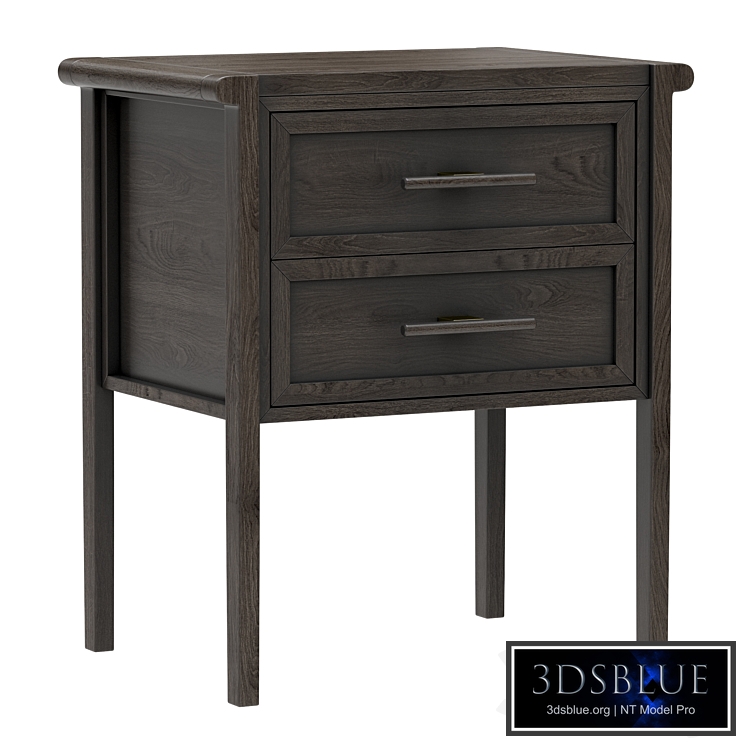 Dantone Home Contempo Bedside table with 2 drawers