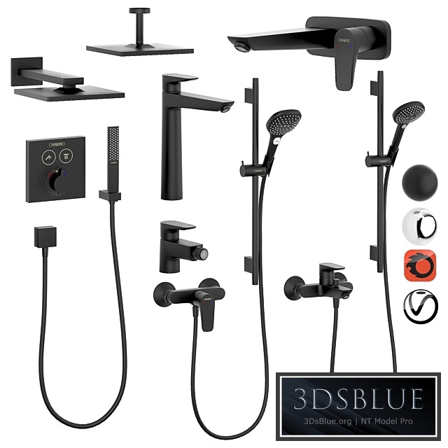 HANSGROHE Set 2 | Rainfinity | Raindance | Talis with adjustable watering can