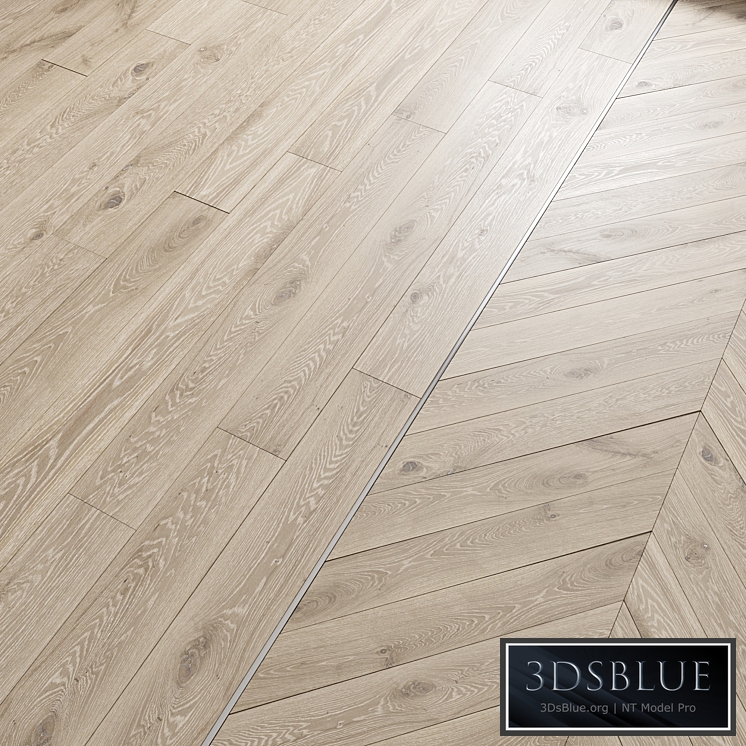 AVE Floor Perfection Oak 4K (Laminate and Chevron Tiles)