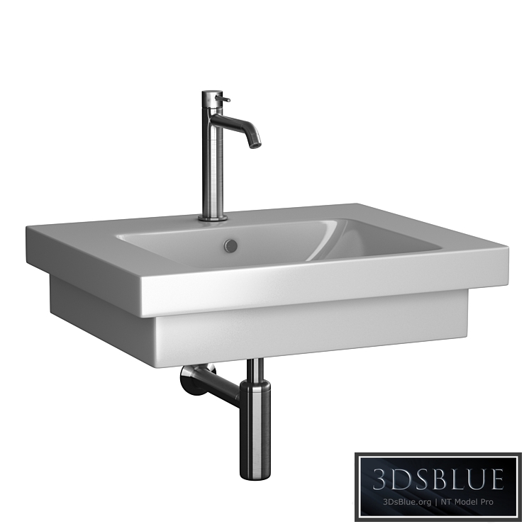 sink Jacob Delafon Odeon up 2 & Rexa design faucet