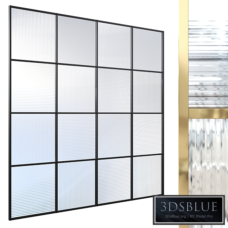 Glass partition