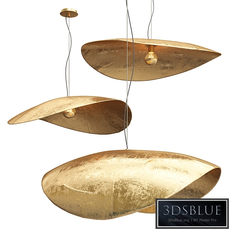 Gervasoni Brass Pendant - 3 shapes