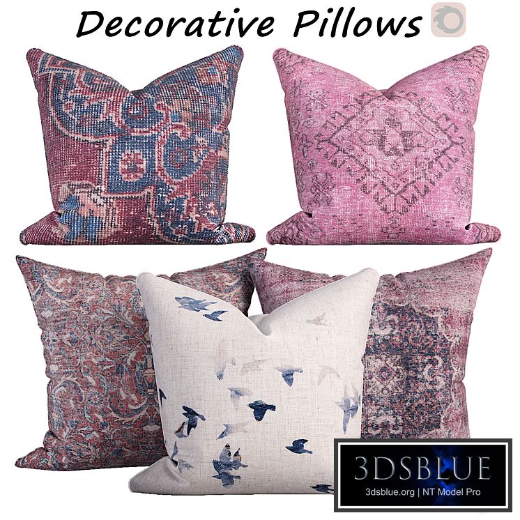 Decorative pillows set 593