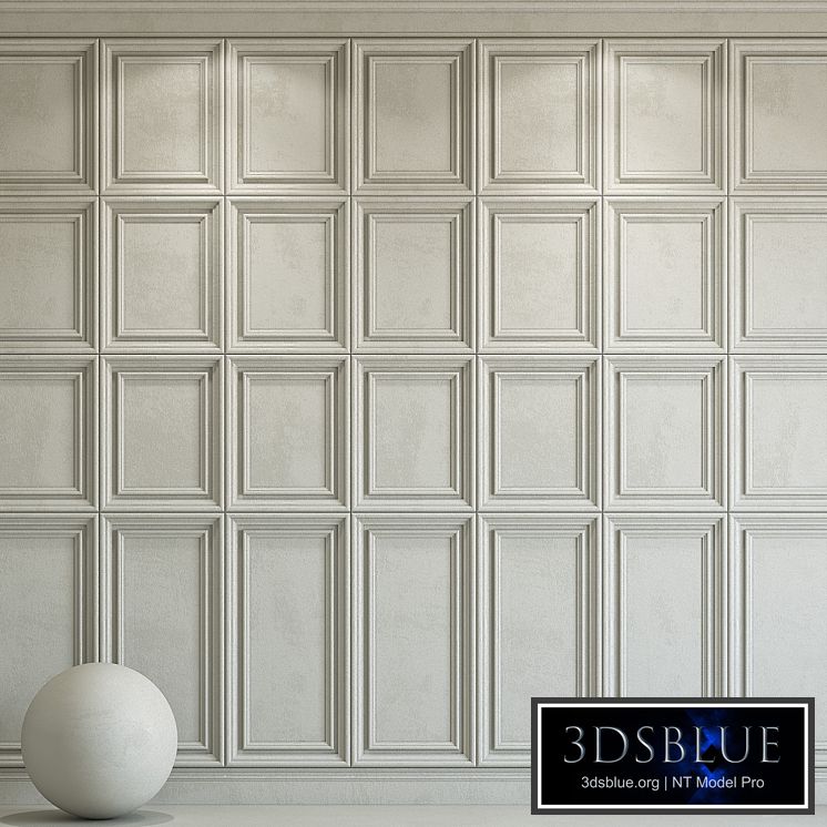 Decorative plaster with molding 140