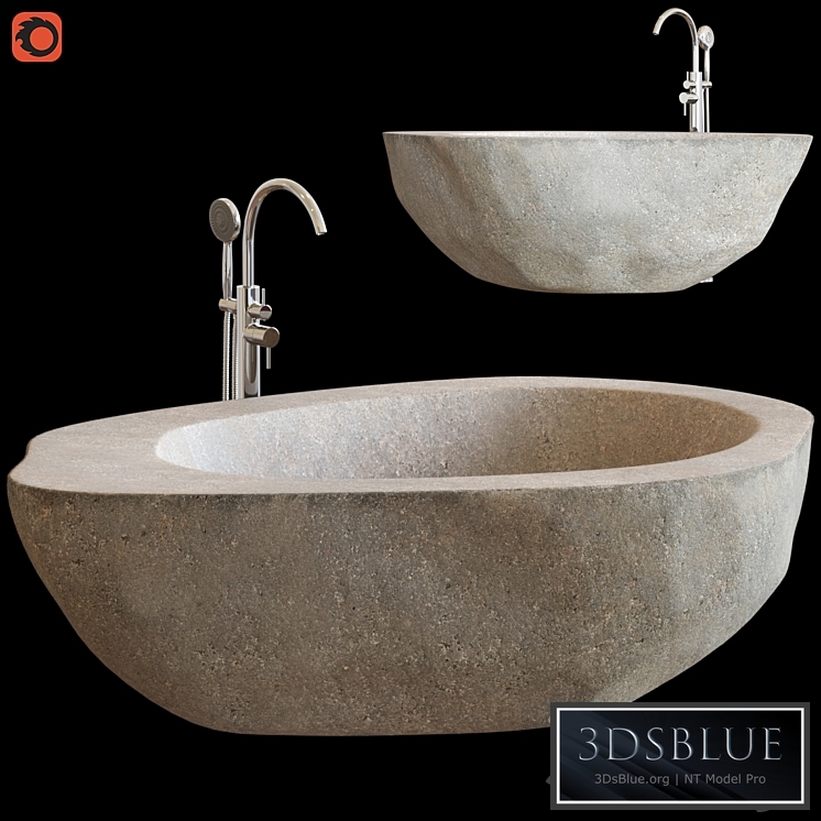Riverstone bath
