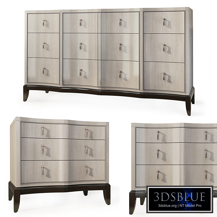 Chest of drawers / sideboard and bedside table Bonifacio. Dresser, nightstand by Willa Arlo Interiors