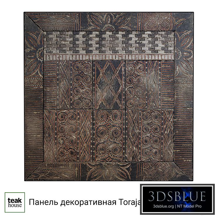 Decorative panel Toraja 132