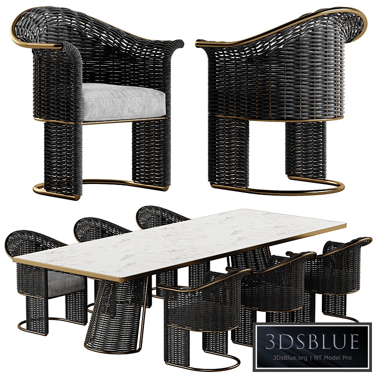 Rugiano Marina dining set