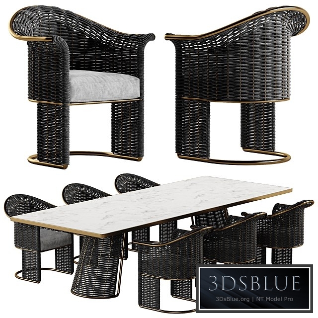 Rugiano Marina dining set