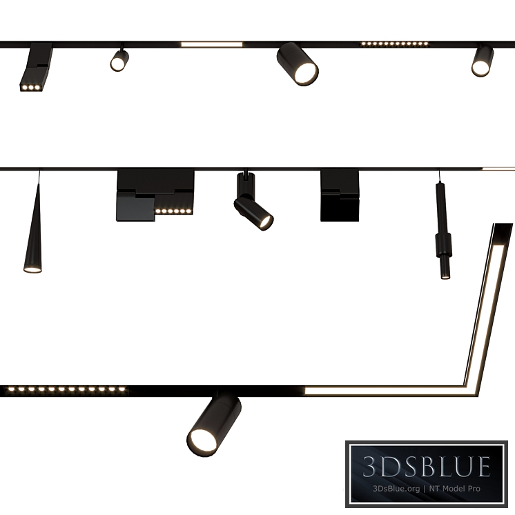 LEVITY magnetic track system - Lampatron