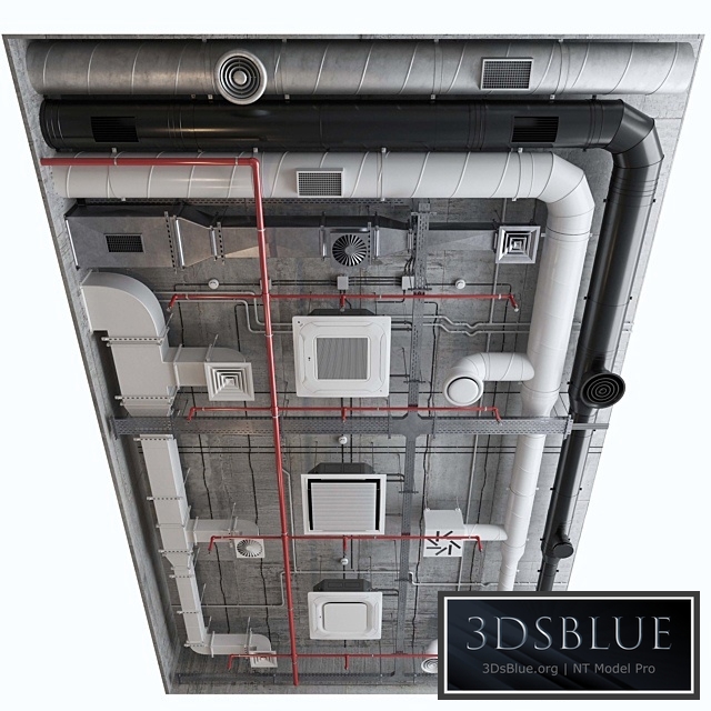 Ventilation system set 01