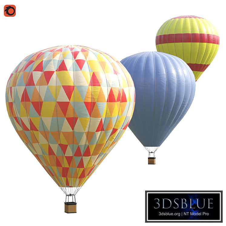 Hot air balloon / balloon