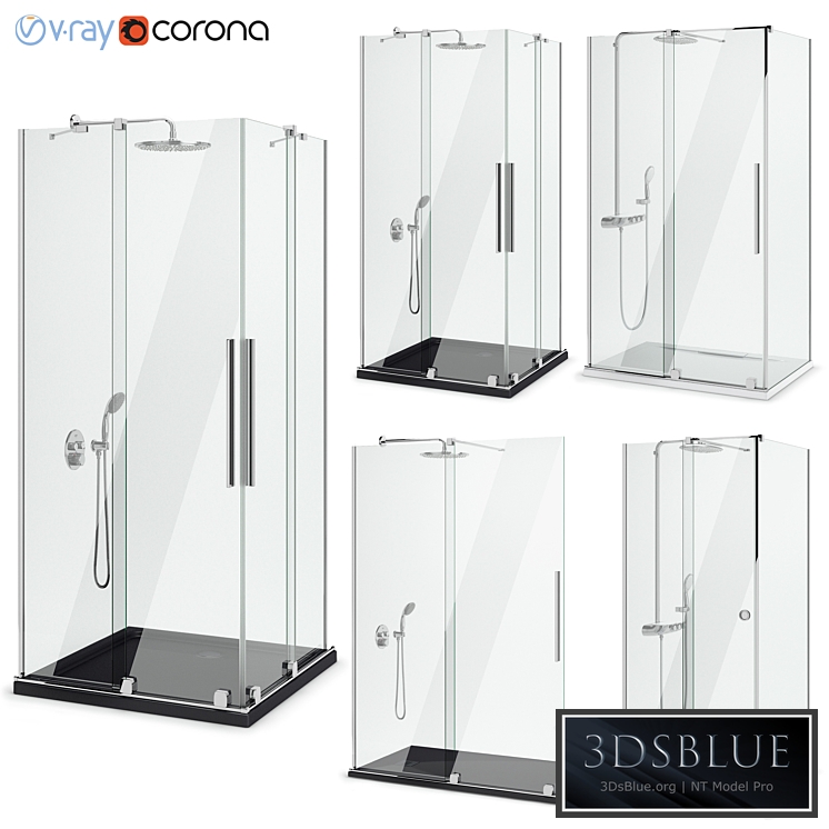 Shower enclosures Radaway | Furo set 116