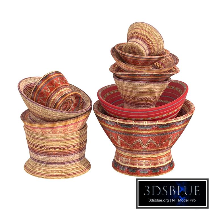 Yemen Saudi Basket Collection of Twelve