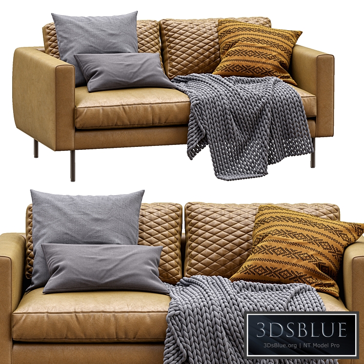 Boutique Leather Sofa By Moooi