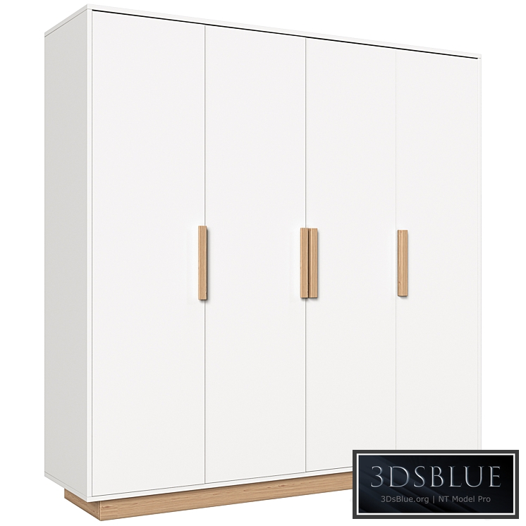 4-door wardrobe FABI