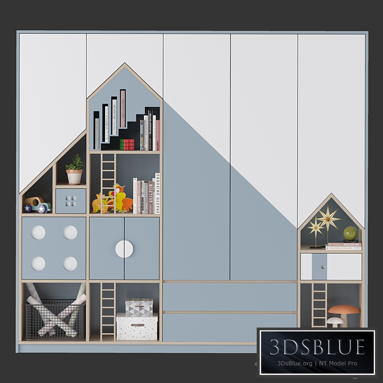 Childrens wardrobe 01