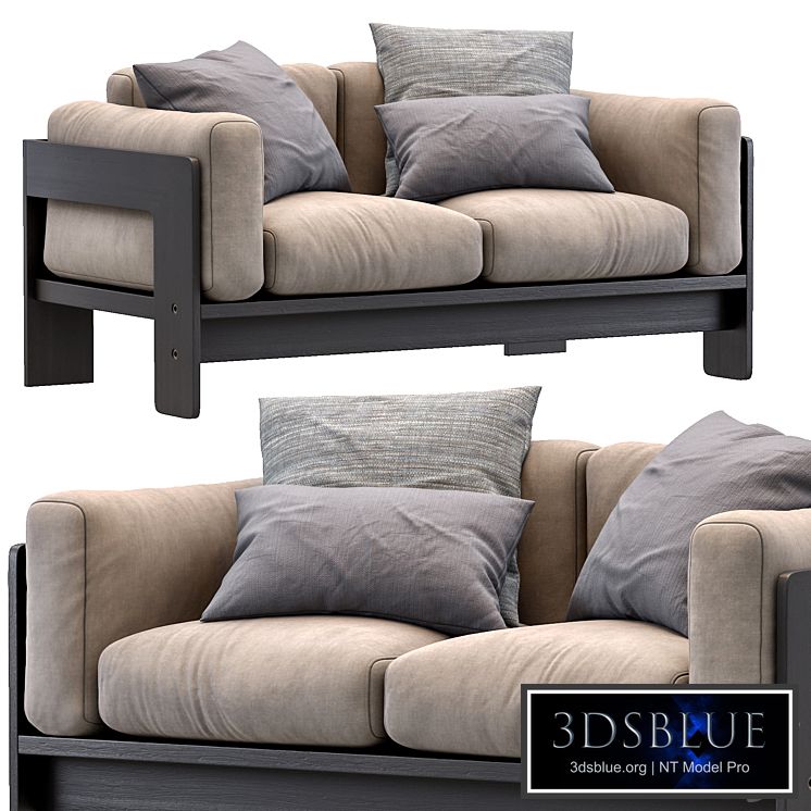 Bastiano petite settee by Knoll