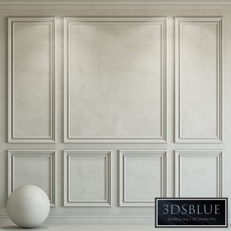 Decorative plaster with molding 142