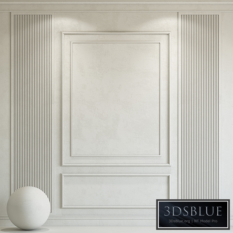 Decorative plaster with molding 144