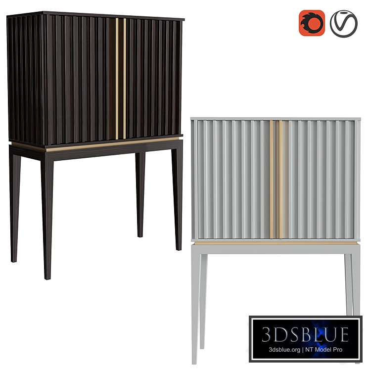 Casa Magna Relevo Bar Cabinet