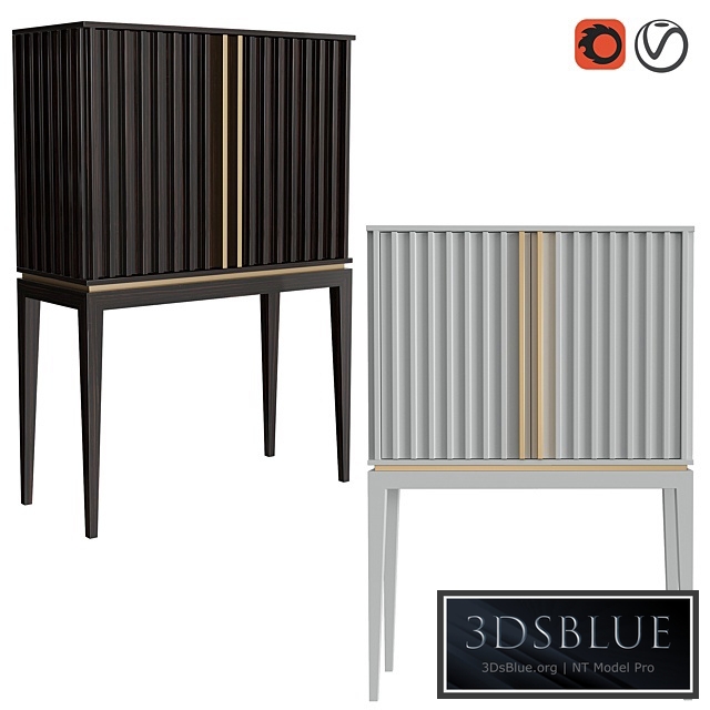 Casa Magna Relevo Bar Cabinet