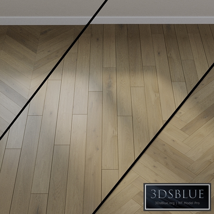 Ter Hurne Heaven Parquet Board Beige Brown Oak M04 1101012233