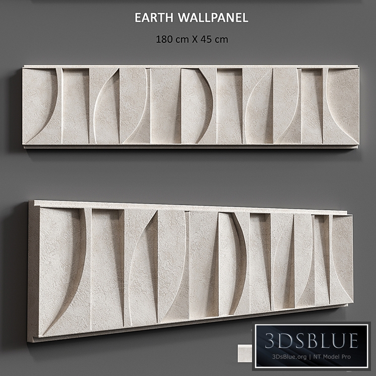 Relief Earth Wallpanel