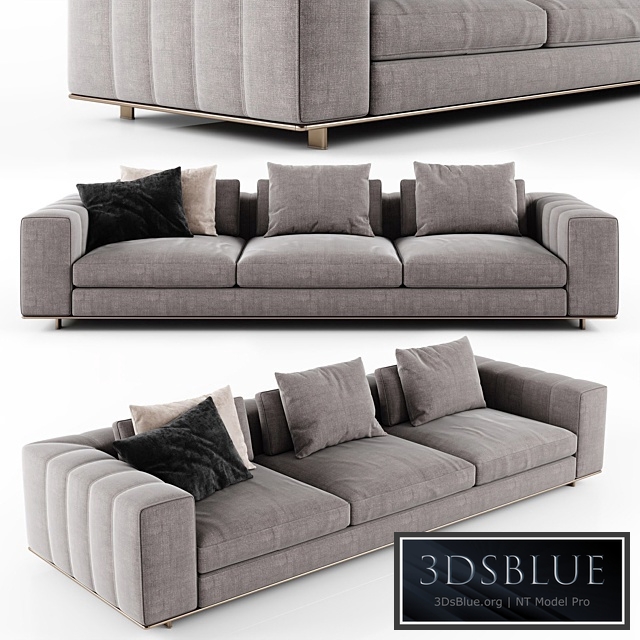 Minotti FREEMAN DUVET 3 seater sofa