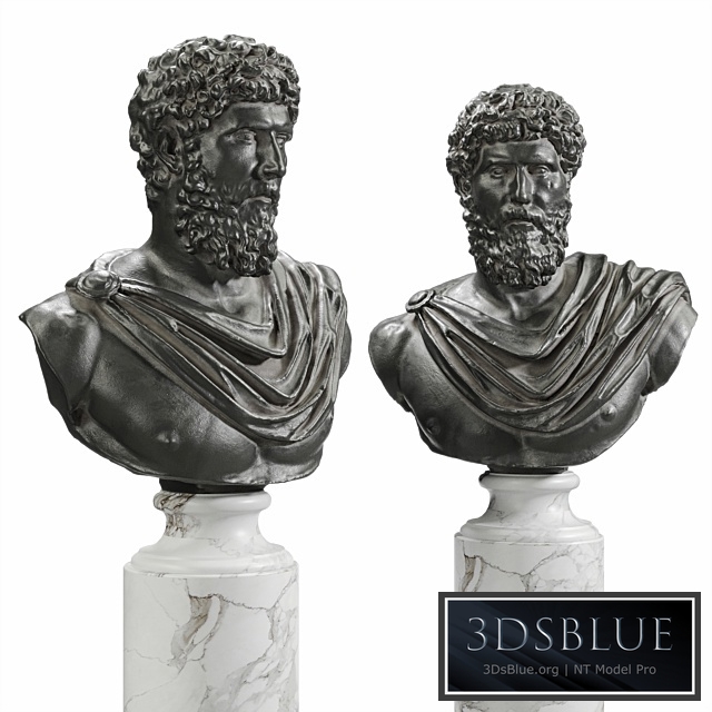 Lucius Verus Bust Black