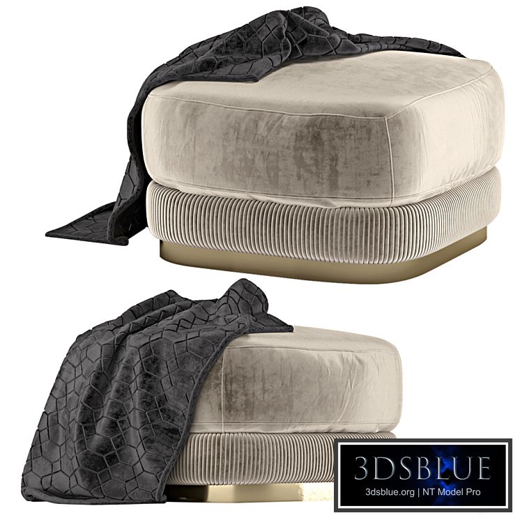 Pouf Rugiano Elisabeth Pouf