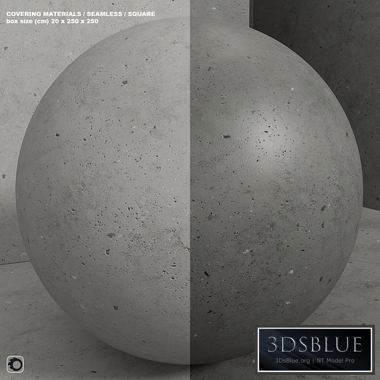 Material (seamless) - concrete plaster set 169