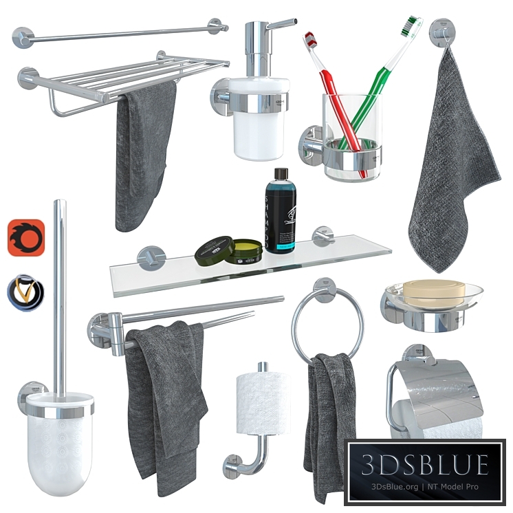 GROHE Essentials Accessory Set