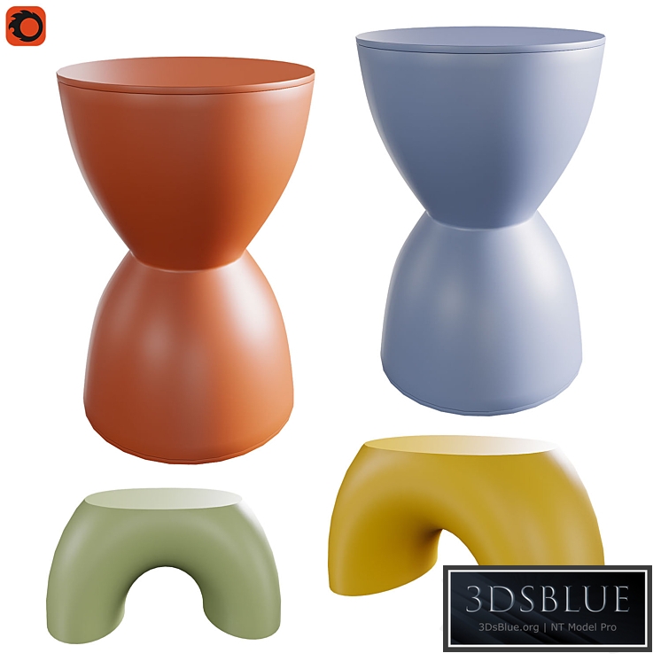 Plastic stool and children&#39;s stool