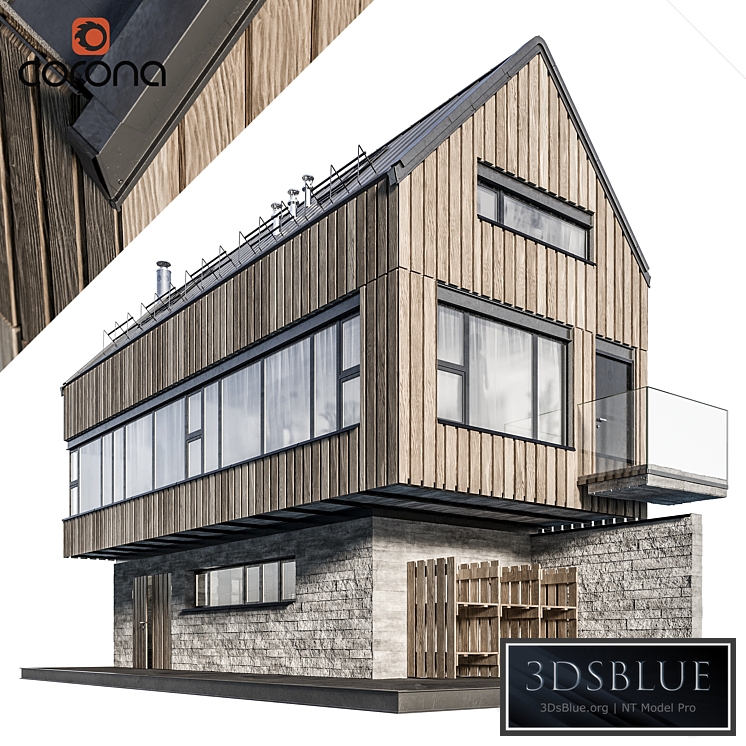 Modern house 07 | night