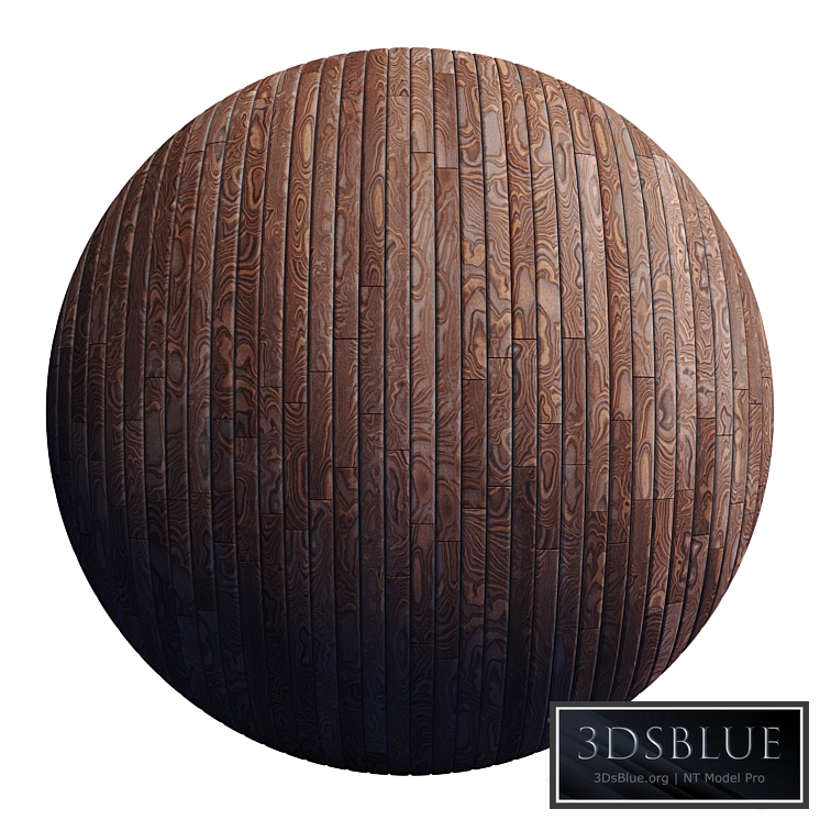 Striped Wood + Light Panels D / PBR 4K / 2 Mats