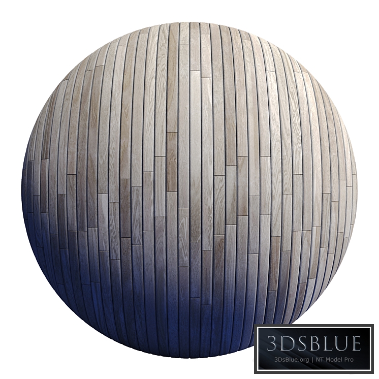 Striped Wood + Light Panels H / PBR 4K / 2 Mats
