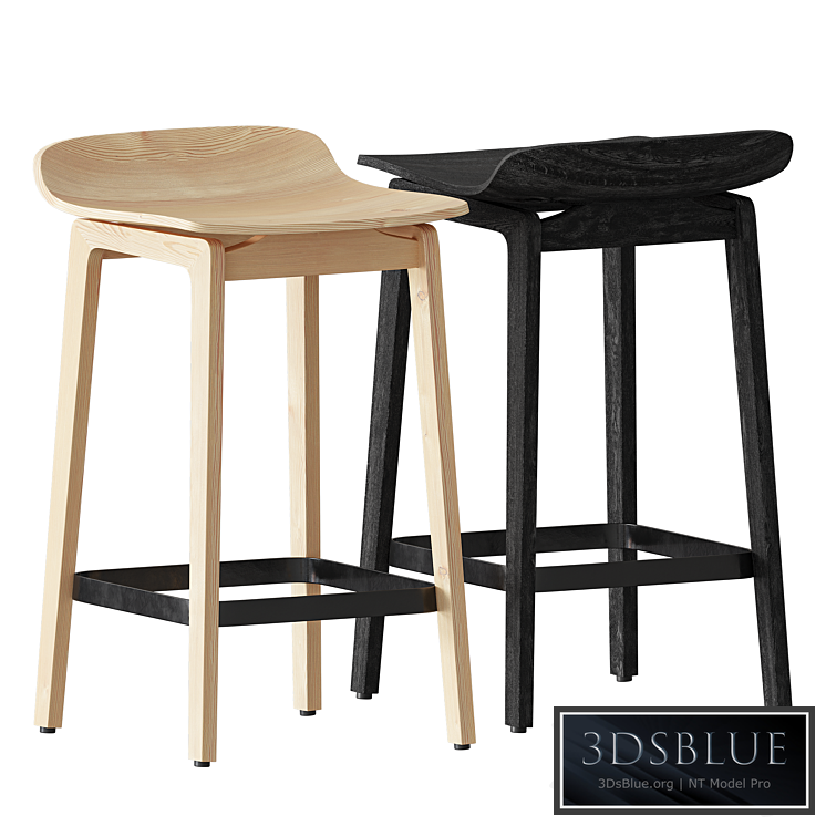 Molteni & C WOODY Stool