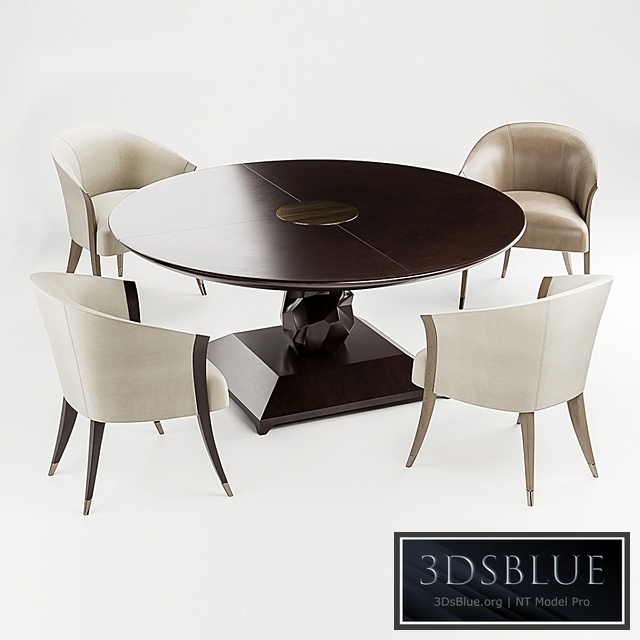 Delilah chair and Daliesque table by Christopher Guy