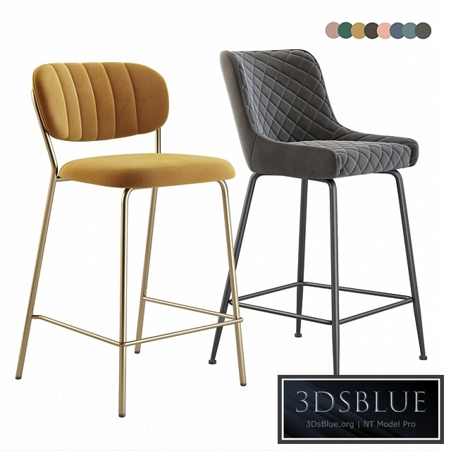 Bar stool Carol _ Jolien. B-120-1 _ Pollo