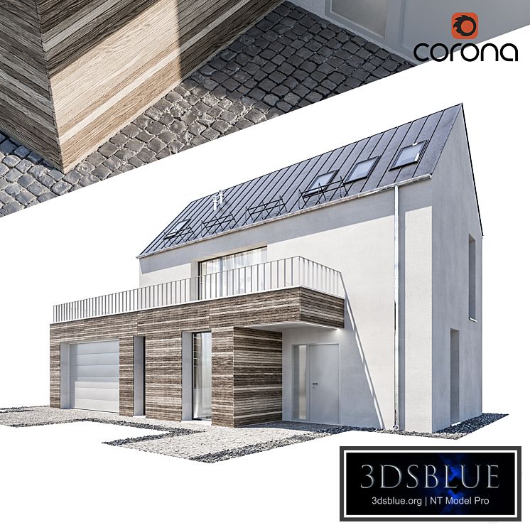 Modern house 13 | night