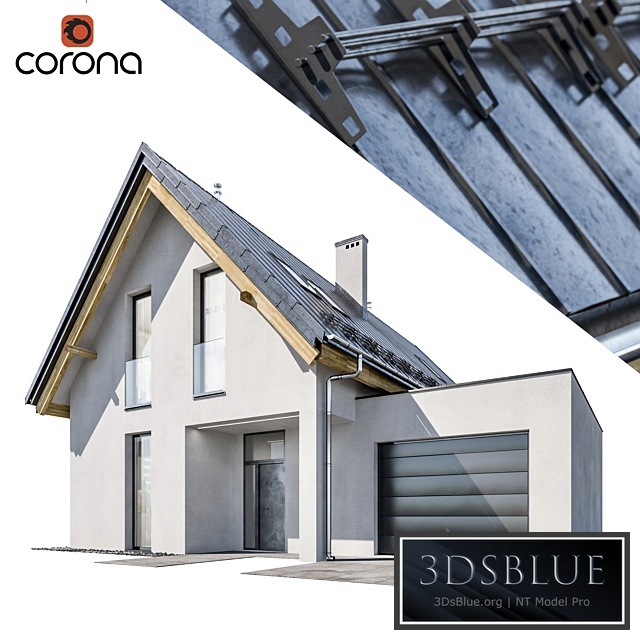 Modern house 14 | night