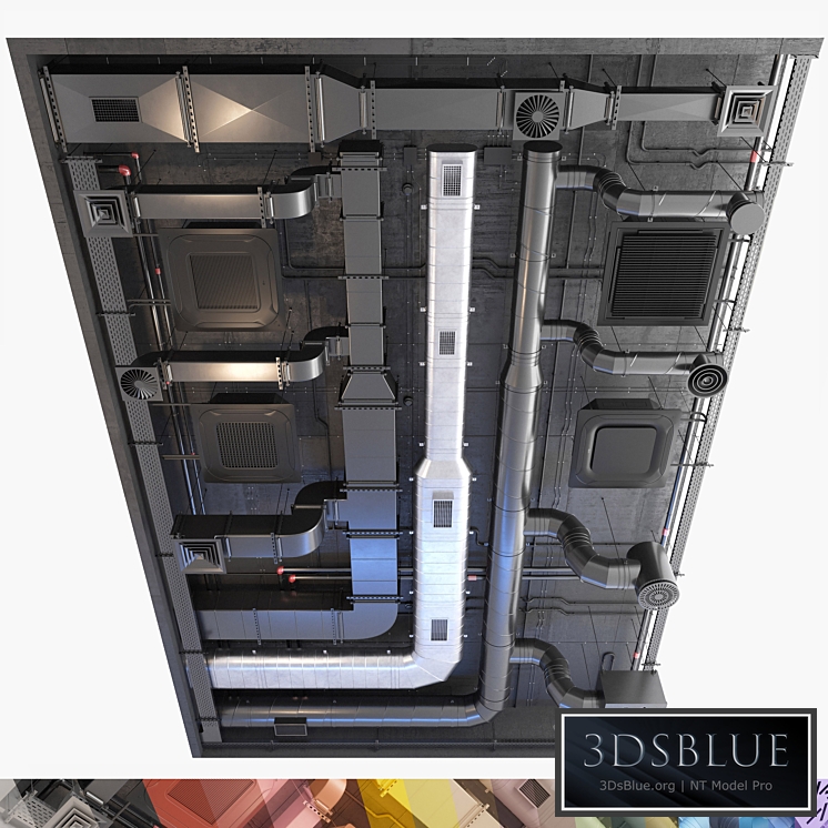 Ventilation system set 02