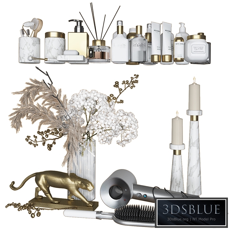 Decorative set in the bathroom_1 part.1