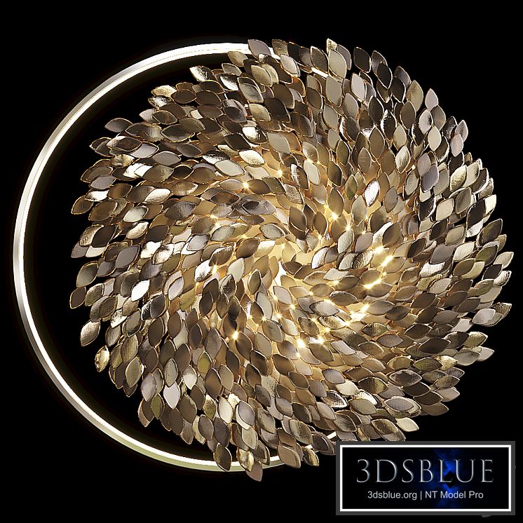 Wall sculpture Artetfloritude with lighting