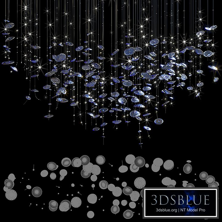 Chandelier Light Vargov - Fiber