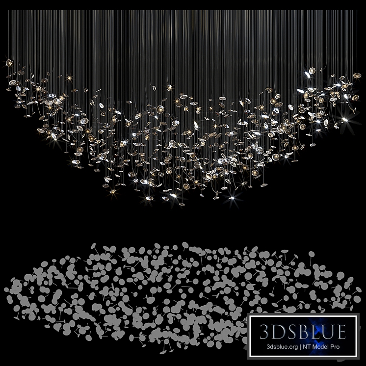 Chandelier Light Vargov - Fiber