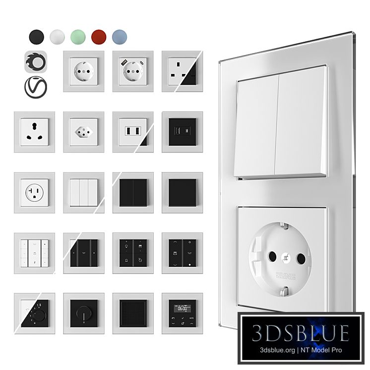 Jung a creation set glass