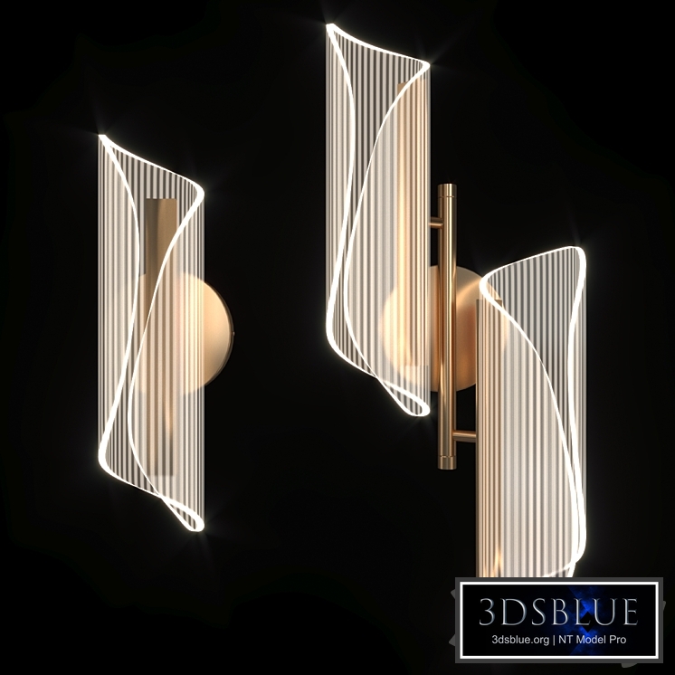 Wall lamp LICAN Nordic Gold